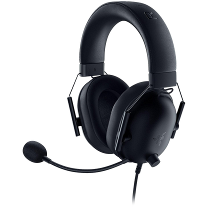 Razer BlackShark V2 X For PlayStation, Wired Console Headset, Black, Tri-Force Drivers 50", Hyperclear Cardoid Mic, leatherette ear cushions for a plush fit and feel