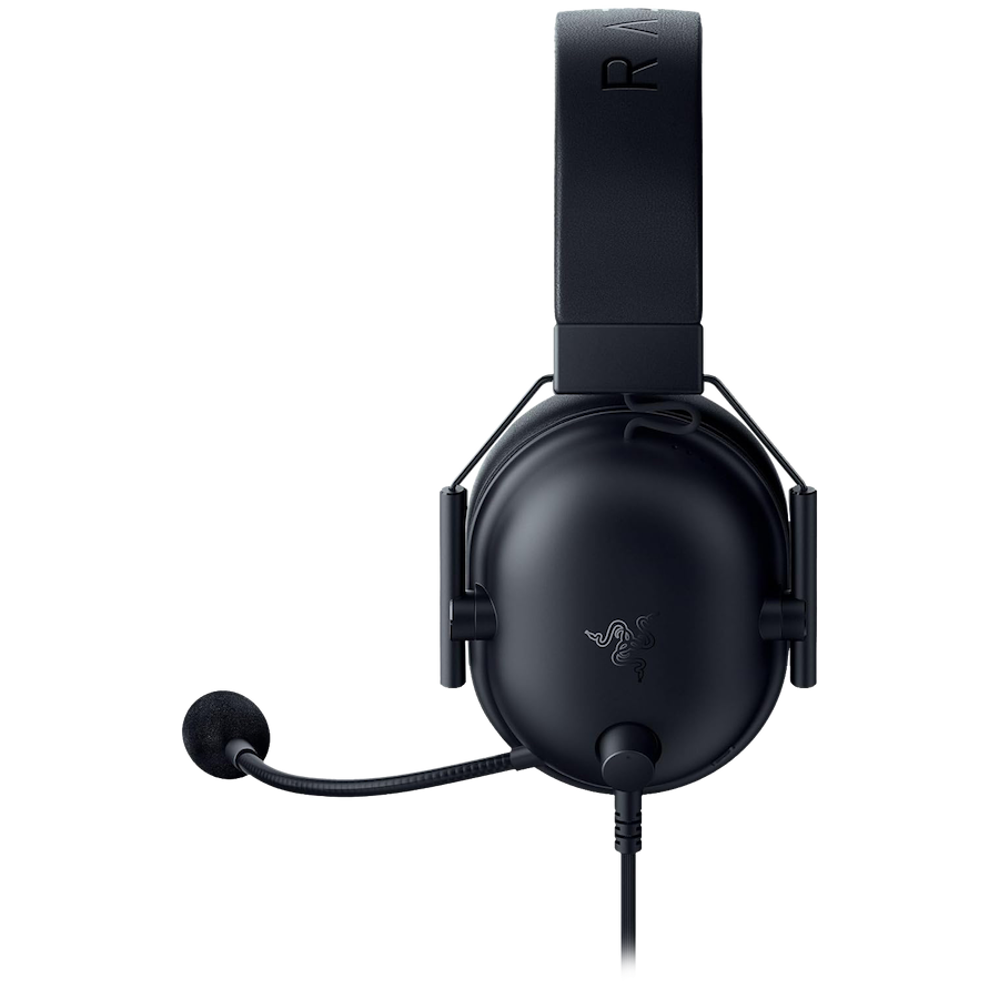 Razer BlackShark V2 X For PlayStation, Wired Console Headset, Black, Tri-Force Drivers 50", Hyperclear Cardoid Mic, leatherette ear cushions for a plush fit and feel
