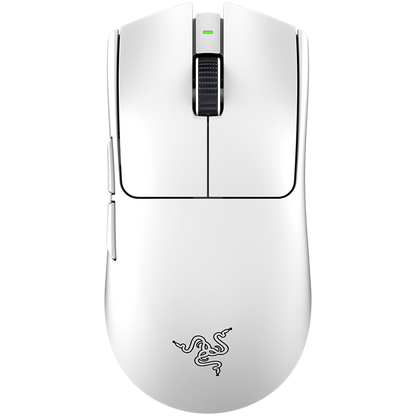 Razer Viper V3 Pro - White, Gaming mouse, HyperSpeed Wireless, Focus Pro 35K Optical Sensor Gen-2, 35K DPI, Optical Mouse Switches Gen-3, 90-million Clicks, 100% PTFE mouse feet, 54 g (excluding cable and dongle), USB Type A to USB Type C cable