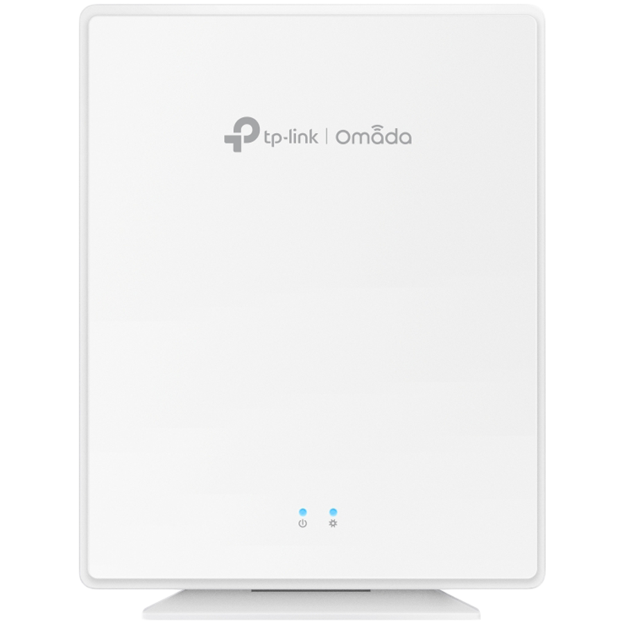 Omada  AX3000 Desktop Dual-Band Wi-Fi 6  Access Point 4×1G RJ45 Port（One support PoE Out  at 802.3at/bt input）+1×RJ11 Port 574Mbps at  2.4 GHz + 2402 Mbps at 5 GHz 802.3bt POE++ and 12V DC,