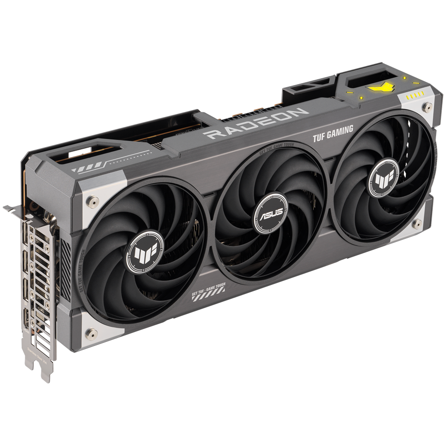ASUS Video Card AMD TUF Gaming Radeon RX 9070 XT OC Edition 16GB GDDR6 (TUF-RX9070XT-O16G-GAMING) VGA, PCIe 5.0, 1xHDMI 2.1b, 3xDisplayPort 2.1a
