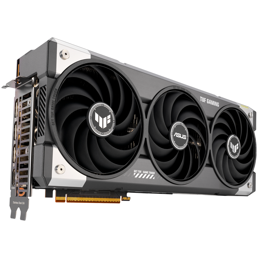 ASUS Video Card AMD TUF Gaming Radeon RX 9070 XT OC Edition 16GB GDDR6 (TUF-RX9070XT-O16G-GAMING) VGA, PCIe 5.0, 1xHDMI 2.1b, 3xDisplayPort 2.1a