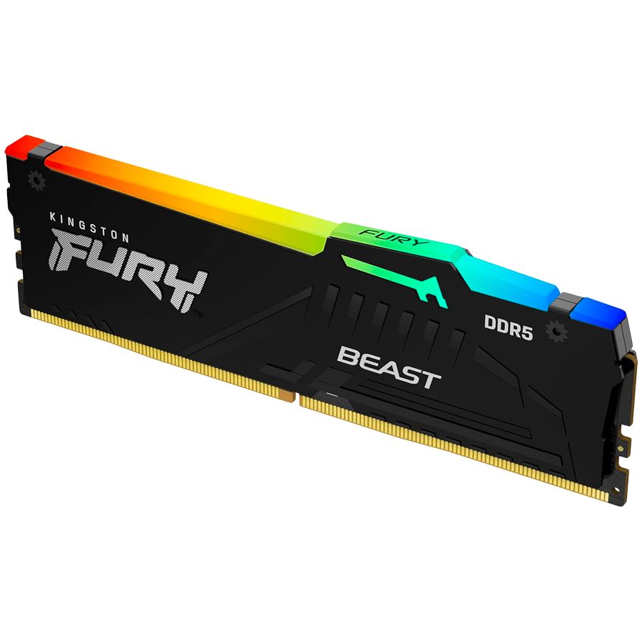 Kingston 16GB 6800MT/s DDR5 CL34 DIMM FURY Beast RGB EXPO