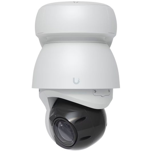 Ubiquiti UVC-AI-PTZ-W Industrial-grade 4K PoE++ PTZ camera with enhanced AI capabilities, 22x optical zoom, and long-range adaptive IR LED night vision