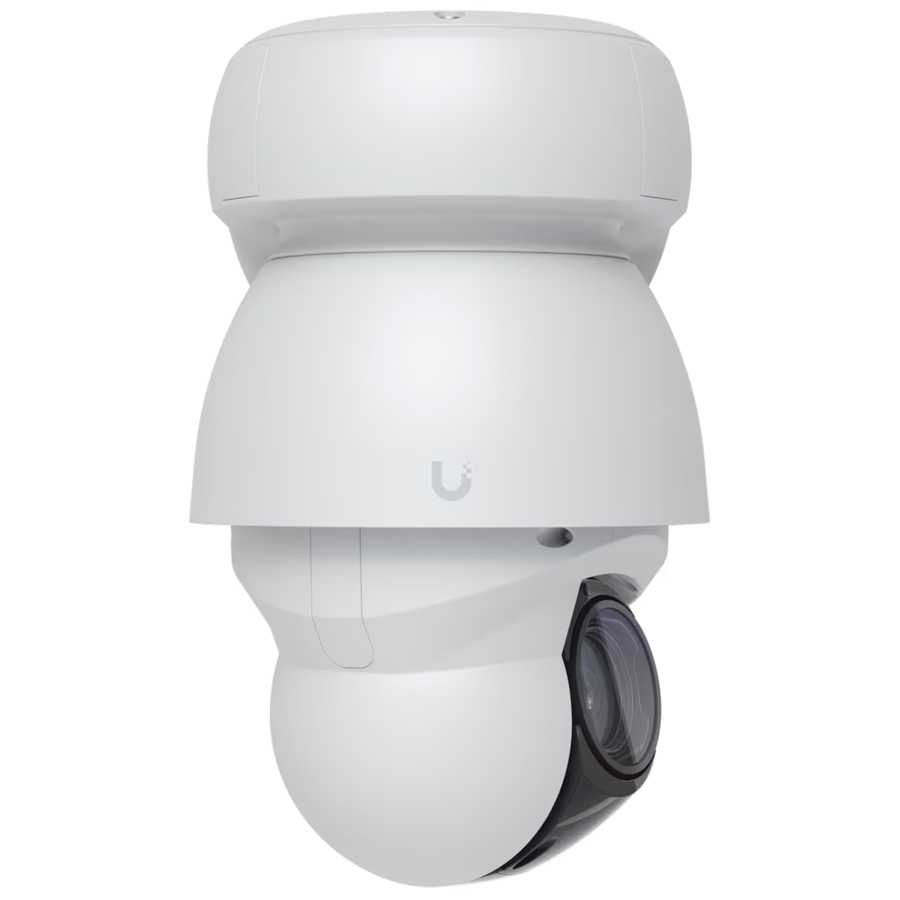 Ubiquiti UVC-AI-PTZ-W Industrial-grade 4K PoE++ PTZ camera with enhanced AI capabilities, 22x optical zoom, and long-range adaptive IR LED night vision