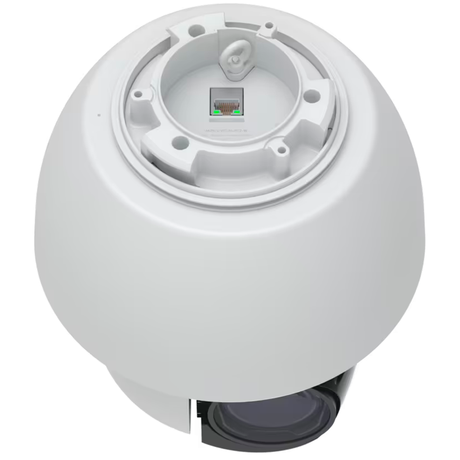 Ubiquiti UVC-AI-PTZ-W Industrial-grade 4K PoE++ PTZ camera with enhanced AI capabilities, 22x optical zoom, and long-range adaptive IR LED night vision
