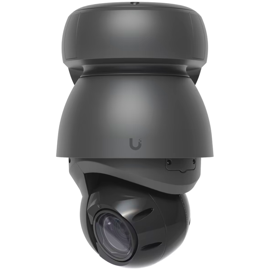 Ubiquiti UVC-AI-PTZ-B Industrial-grade 4K PoE++ PTZ camera with enhanced AI capabilities, 22x optical zoom, and long-range adaptive IR LED night vision