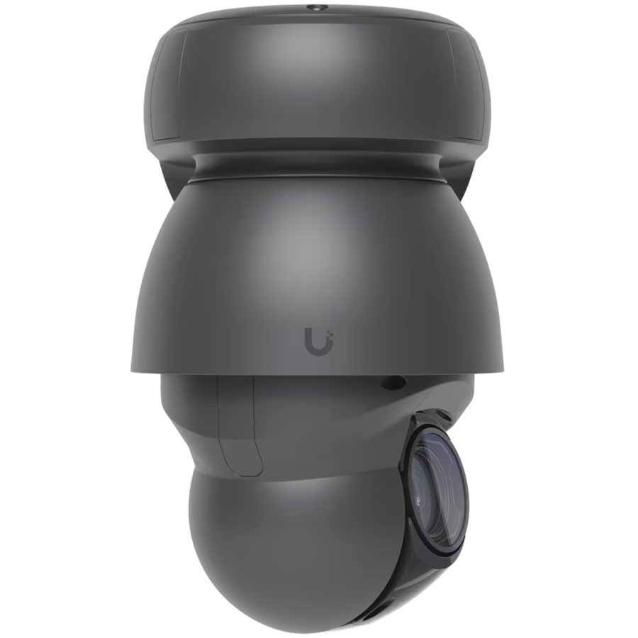 Ubiquiti UVC-AI-PTZ-B Industrial-grade 4K PoE++ PTZ camera with enhanced AI capabilities, 22x optical zoom, and long-range adaptive IR LED night vision