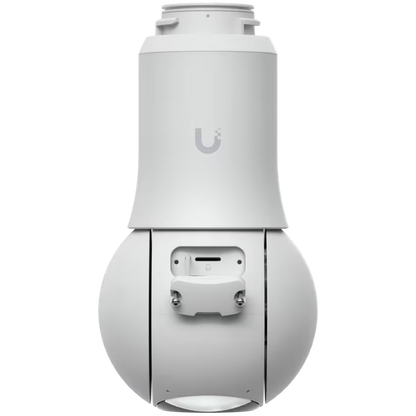 Ubiquiti UVC-G6-PTZ-W All-weather, 4K dual-lens camera with 10x hybrid zoom, 1/1.8" 8MP image sensor, Multi-TOPS AI Engine, and ultra-low latency pan-tilt-zoom control for motion tracking