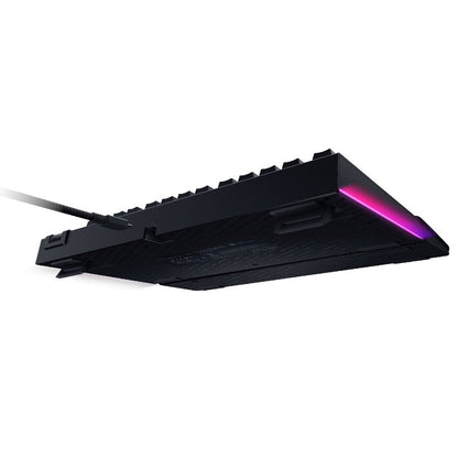 Razer BlackWidow V4 75%, Gaming Keyboard, US Layout, Razer Chroma RGB, Hot-swappable Design, Detachable Type C Cable, PCB & Case sound dampening foam, Up to 8,000 Hz polling rate, Doubleshot ABS Keycaps, Magnetic Plush Leatherette