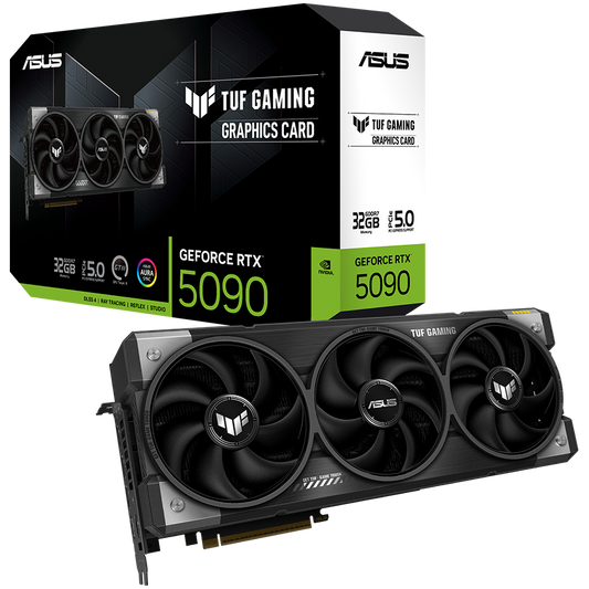 ASUS Video Card NVidia TUF Gaming GeForce RTX 5090 32GB GDDR7 (TUF-RTX5090-32G-GAMING) VGA, PCIe 5.0, 2xHDMI 2.1b, 3xDisplayPort 2.1b