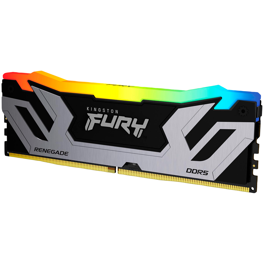 Kingston 24GB 8800MT/s DDR5 CL42 CUDIMM FURY Renegade RGB Silver