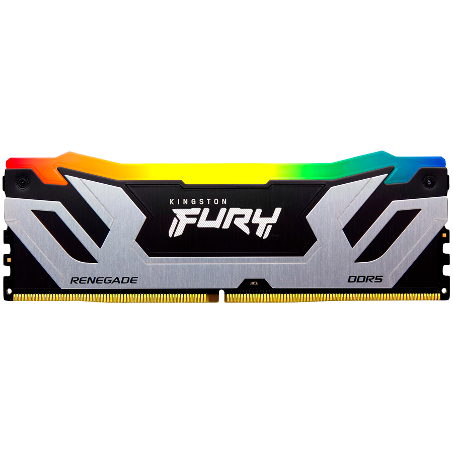 Kingston 24GB 8800MT/s DDR5 CL42 CUDIMM FURY Renegade RGB Silver