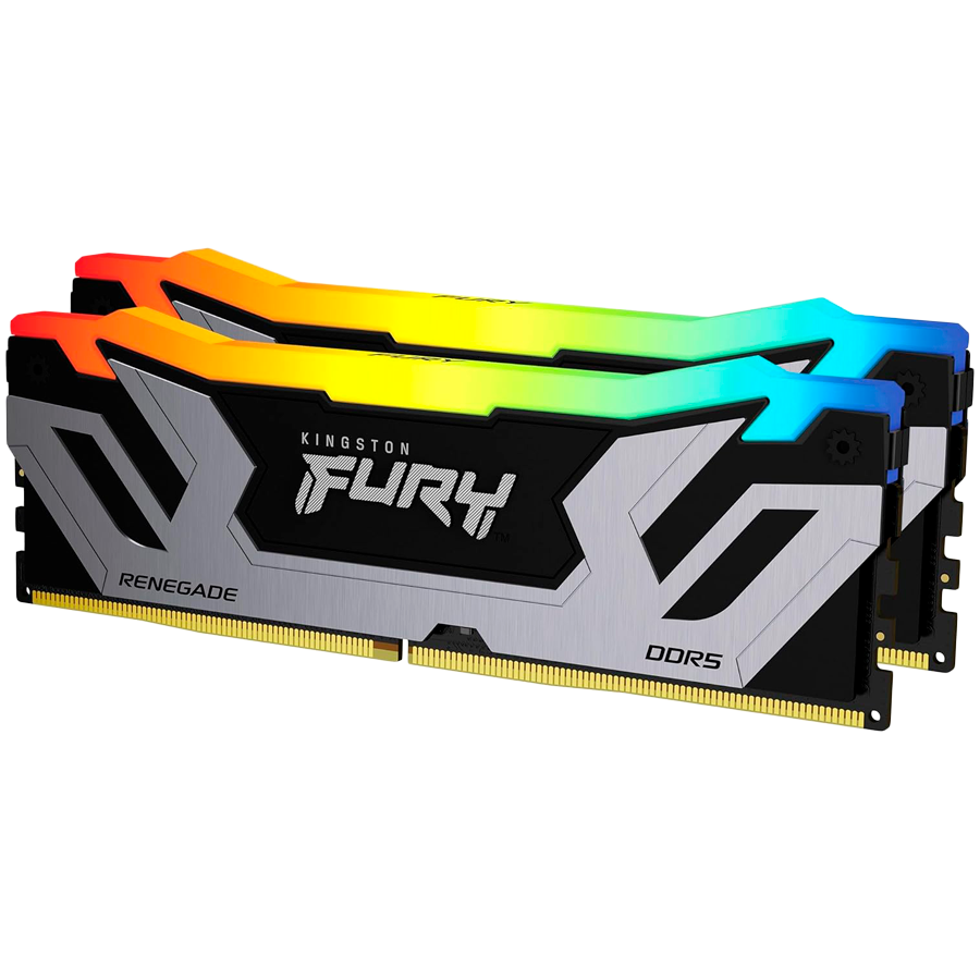 Kingston 48GB 8800MT/s DDR5 CL42 CUDIMM (Kit of 2) FURY Renegade RGB Silver