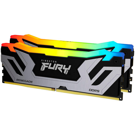 Kingston 48GB 8800MT/s DDR5 CL42 CUDIMM (Kit of 2) FURY Renegade RGB Silver