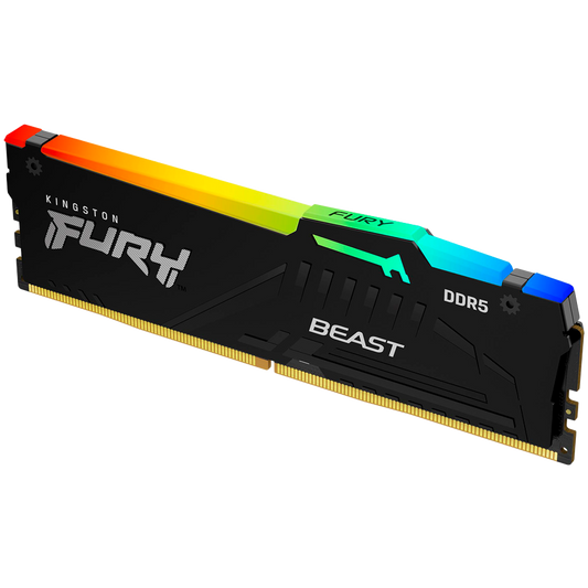 Kingston 32GB 5600MT/s DDR5 CL36 DIMM FURY Beast RGB