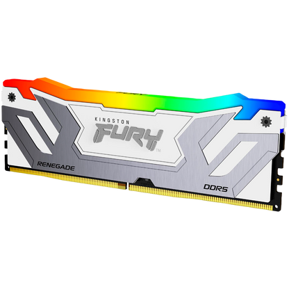 Kingston 24GB 8800MT/s DDR5 CL42 CUDIMM FURY Renegade RGB White