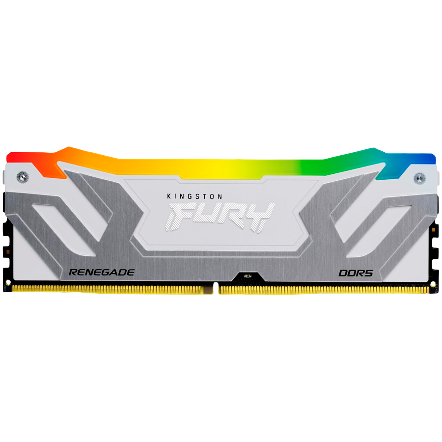 Kingston 24GB 8800MT/s DDR5 CL42 CUDIMM FURY Renegade RGB White