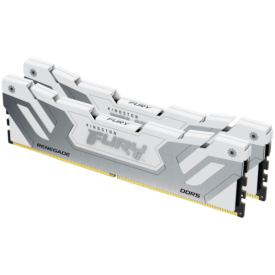 Kingston 48GB 8800MT/s DDR5 CL42 CUDIMM (Kit of 2) FURY Renegade White