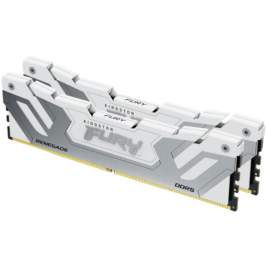 Kingston 48GB 8800MT/s DDR5 CL42 CUDIMM (Kit of 2) FURY Renegade White