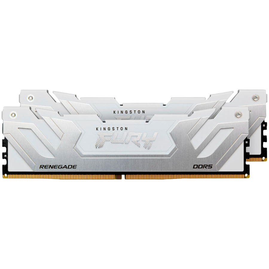 Kingston 48GB 8800MT/s DDR5 CL42 CUDIMM (Kit of 2) FURY Renegade White
