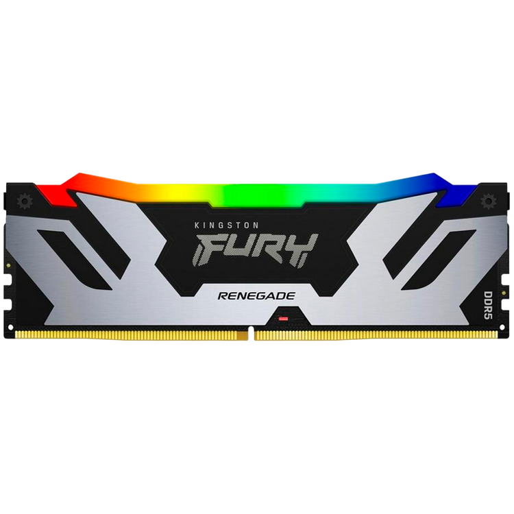Kingston 48GB 8000MT/s DDR5 CL38 DIMM (Kit of 2) FURY Renegade RGB Silver
