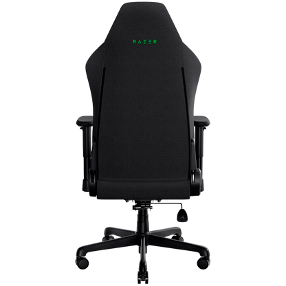Razer Iskur V2 X Black Fabric Gaming Chair, Built-in Lumbar Arch, Widened Seat Base with Reduced Edges, Contoured High-Density Foam Cushions, Adjustable 152-degree Recline, 2D Armrests