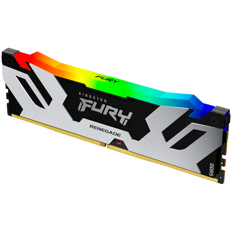 Kingston 24GB 8400MT/s DDR5 CL40 CUDIMM FURY Renegade RGB Silver XMP, EAN: 740617346893