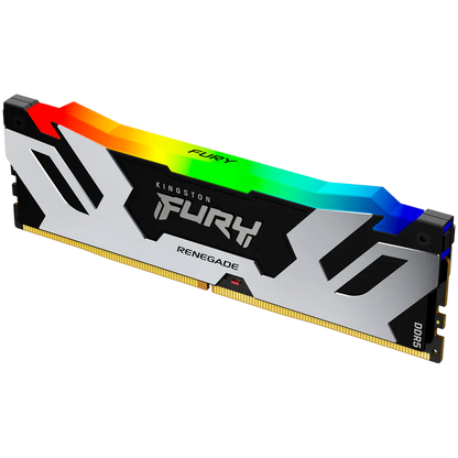 Kingston 24GB 8400MT/s DDR5 CL40 CUDIMM FURY Renegade RGB Silver XMP, EAN: 740617346893