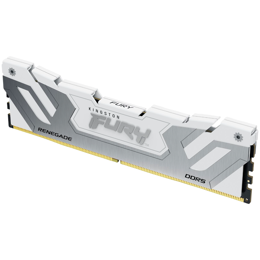 Kingston 24GB 8400MT/s DDR5 CL40 CUDIMM FURY Renegade White XMP, EAN: 740617346848