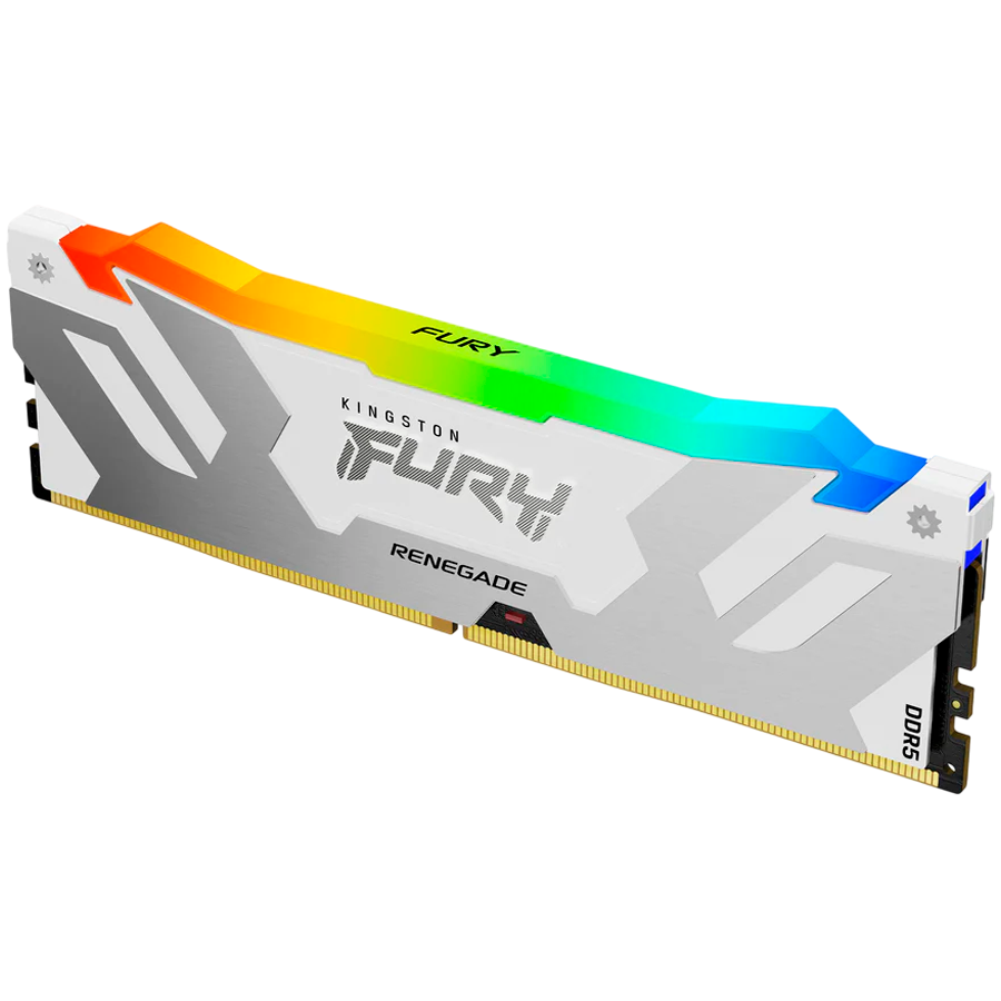 Kingston 24GB 8400MT/s DDR5 CL40 CUDIMM FURY Renegade RGB White XMP, EAN: 740617346862