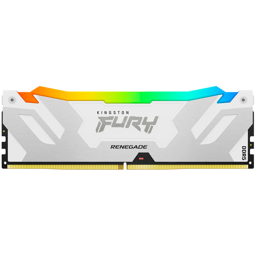 Kingston 24GB 8400MT/s DDR5 CL40 CUDIMM FURY Renegade RGB White XMP, EAN: 740617346862
