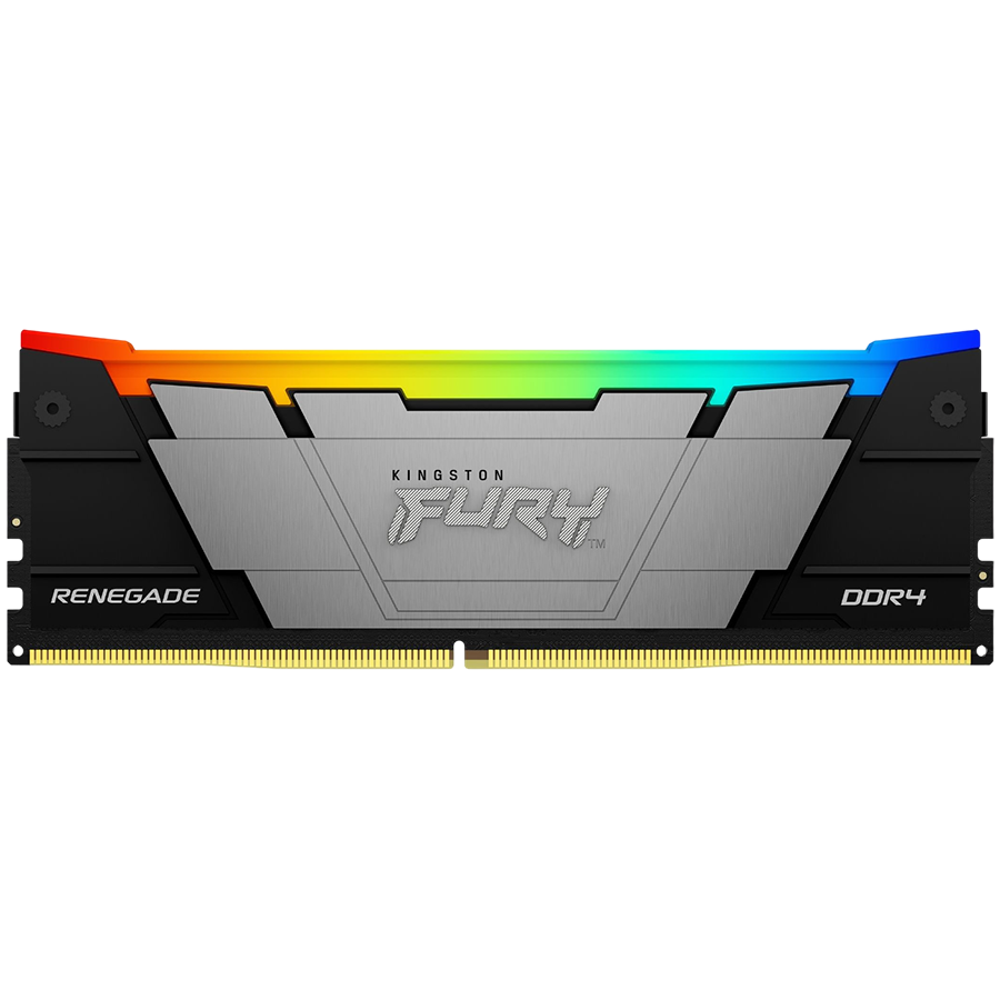Kingston 64GB 3600MT/s DDR4 CL16 DIMM (Kit of 4) 1Gx8 FURY Renegade RGB