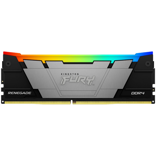 Kingston 64GB 3600MT/s DDR4 CL16 DIMM (Kit of 4) 1Gx8 FURY Renegade RGB