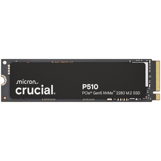 Crucial P510 1TB PCIe Gen5 NVMe 2280 M.2 SSD