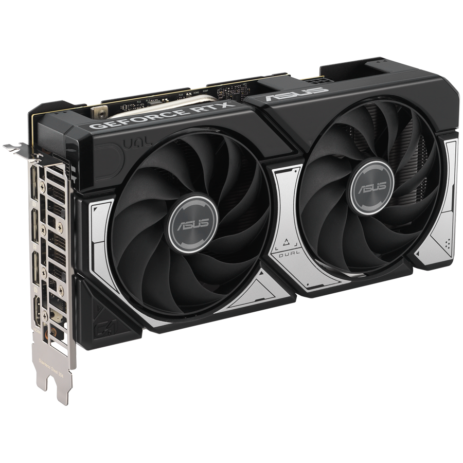ASUS Video Card NVidia Dual GeForce RTX 5060 Ti OC Edition 8GB GDDR7 (DUAL-RTX5060TI-O8G) VGA, PCIe 5.0, 1xHDMI 2.1b, 3xDisplayPort 2.1b