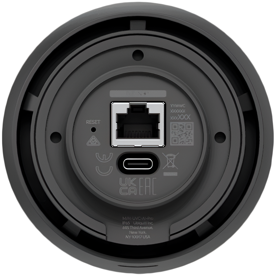 Ubiquiti UVC-AI-Pro Camera AI Professional 4K, 30 FPS camera, 3x optical zoom supporting field of views ranging between 110° and 35°
