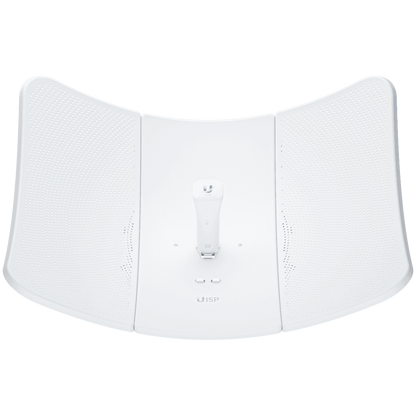 Ubiquiti LTU-XR 5 GHz LTU client that establishes extremely long-distance wireless links with an LTU Rocket serving as its base station.