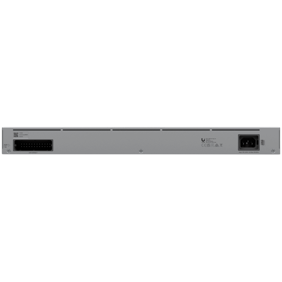 Ubiquiti 24-port, Layer 3 Etherlighting switch with 2.5 GbE, 8x 2.5 GbE RJ45 ports, 16x GbE RJ45 ports, 2x 10G SFP+ ports