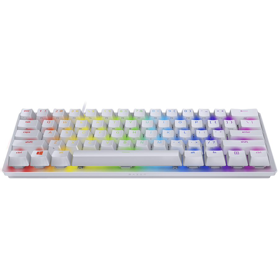 Razer Huntsman Mini, Gaming Keyboard, Mercury Ed. (Purple Switch) - US Layout