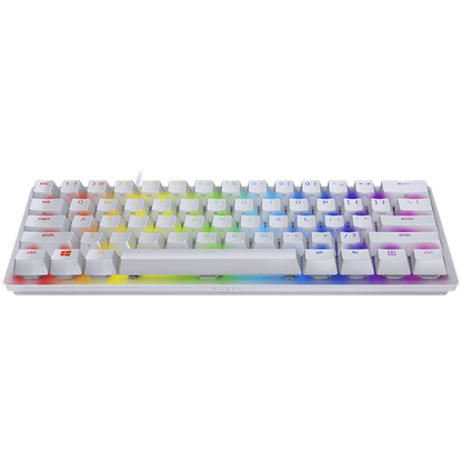 Razer Huntsman Mini, Gaming Keyboard, Mercury Ed. (Purple Switch) - US Layout