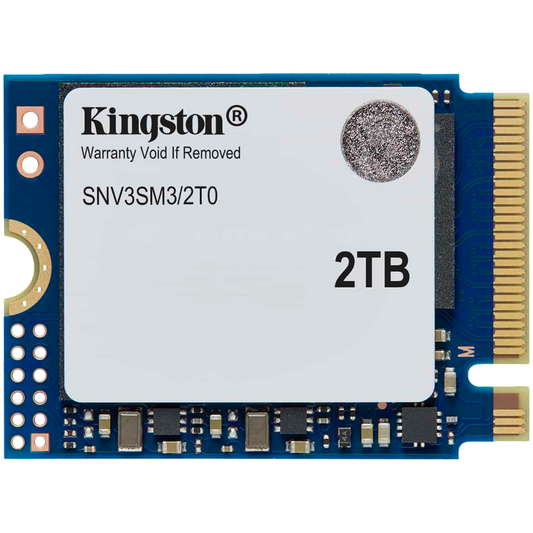 Kingston 2TB NV3 SSD M.2 2230 PCIe 4.0 NVMe, Read: 6,000/ Write: 5,000MB/s