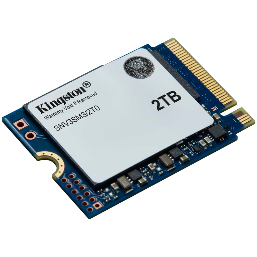 Kingston 2TB NV3 SSD M.2 2230 PCIe 4.0 NVMe, Read: 6,000/ Write: 5,000MB/s