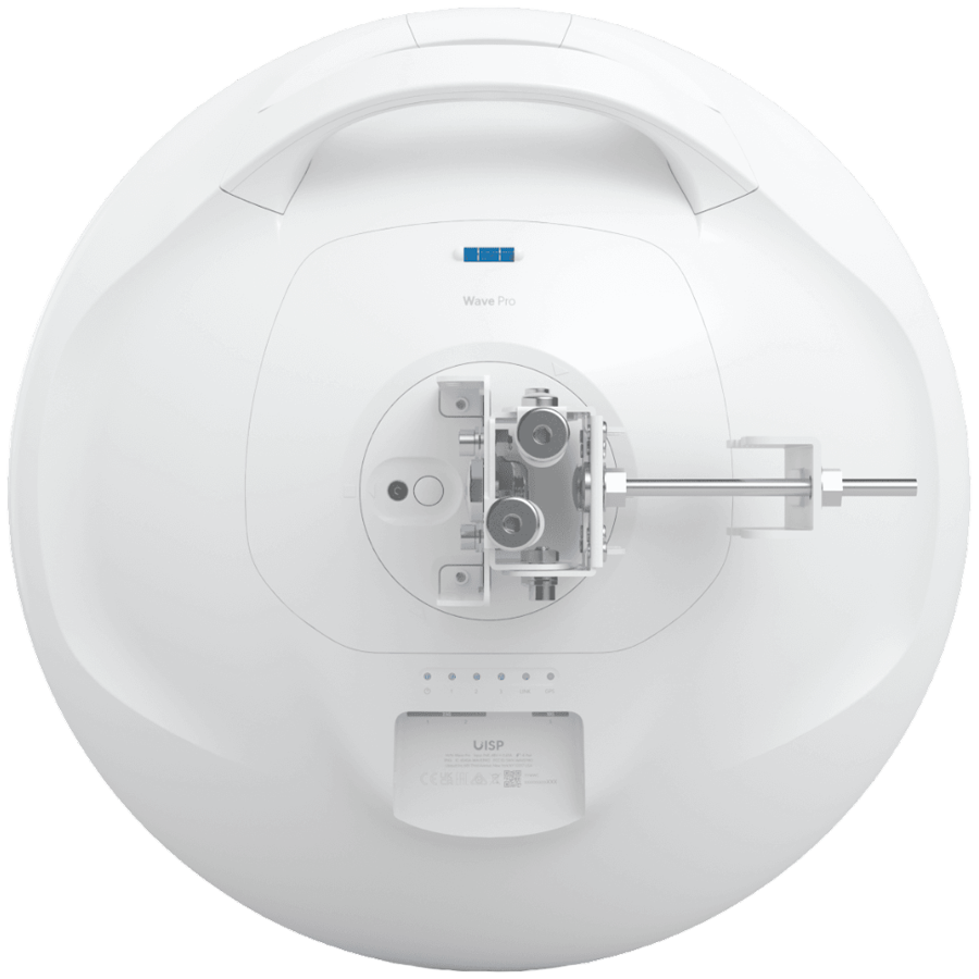 Ubiquiti Wave-Pro-EU 60 GHz radio that supports long-distance PtP (bridge) and PtMP links, 2x 2.5 GbE and 10G SFP+ ports