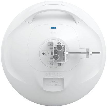 Ubiquiti Wave-Pro-EU 60 GHz radio that supports long-distance PtP (bridge) and PtMP links, 2x 2.5 GbE and 10G SFP+ ports