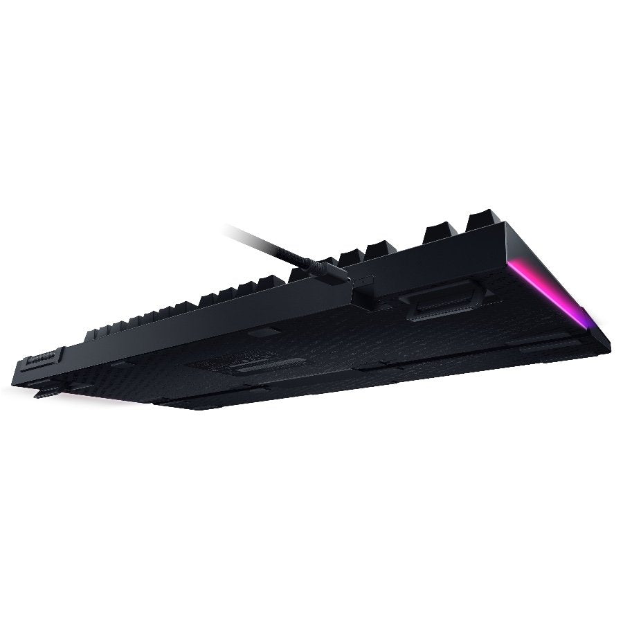 Razer BlackWidow V4 Mechanical Gaming Keyboard, US Layout, Green Switch, Razer Chroma™ RGB, 6 Macro Keys, Lubricated Stabilizers, Media Keys, Magnetic Wrist Rest, Up to 8000 Hz Polling Rate, Detachable Type C Cable
