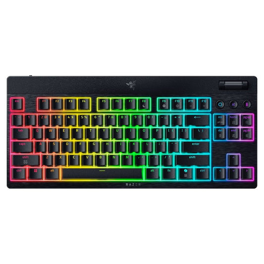 Razer BlackWidow V4 Low-profile Tenkeyless HyperSpeed (Green  Switch) - US Layout - Gaming Keyboard