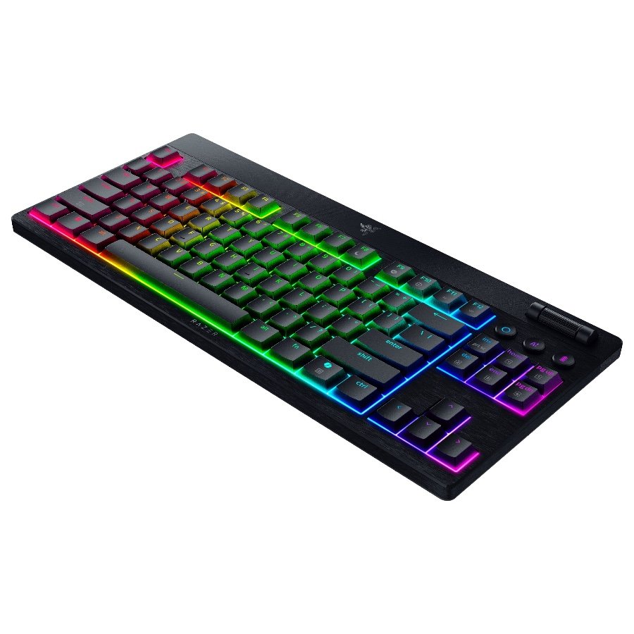 Razer BlackWidow V4 Low-profile Tenkeyless HyperSpeed (Green  Switch) - US Layout - Gaming Keyboard