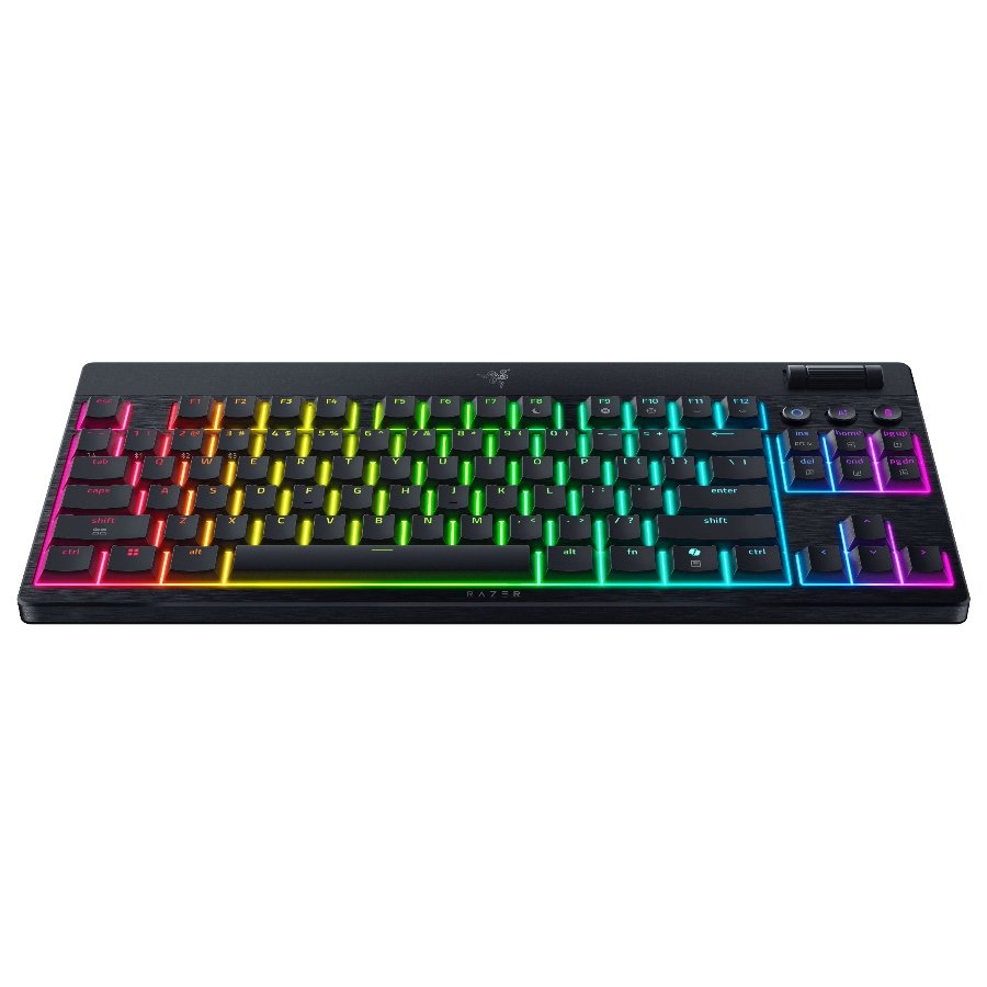 Razer BlackWidow V4 Low-profile Tenkeyless HyperSpeed (Green  Switch) - US Layout - Gaming Keyboard