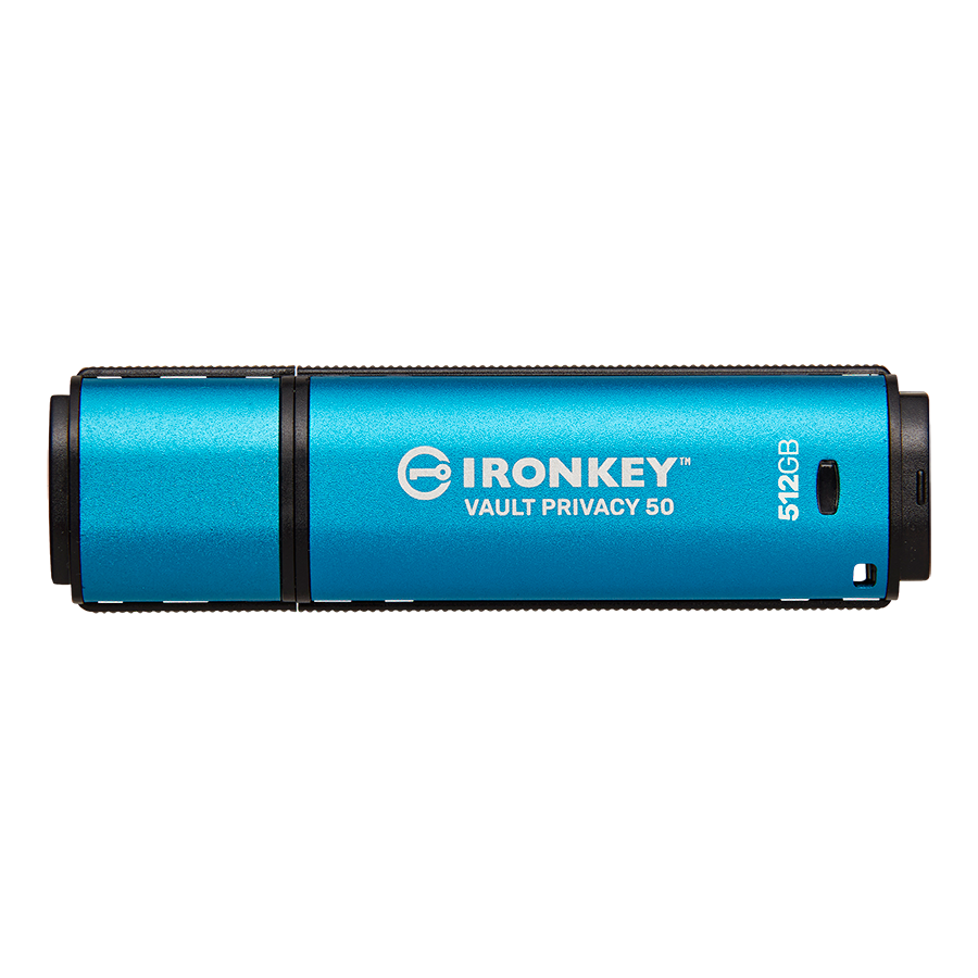 Kingston, 512GB IronKey Vault Privacy 50 AES-256 Encrypted, FIPS 197